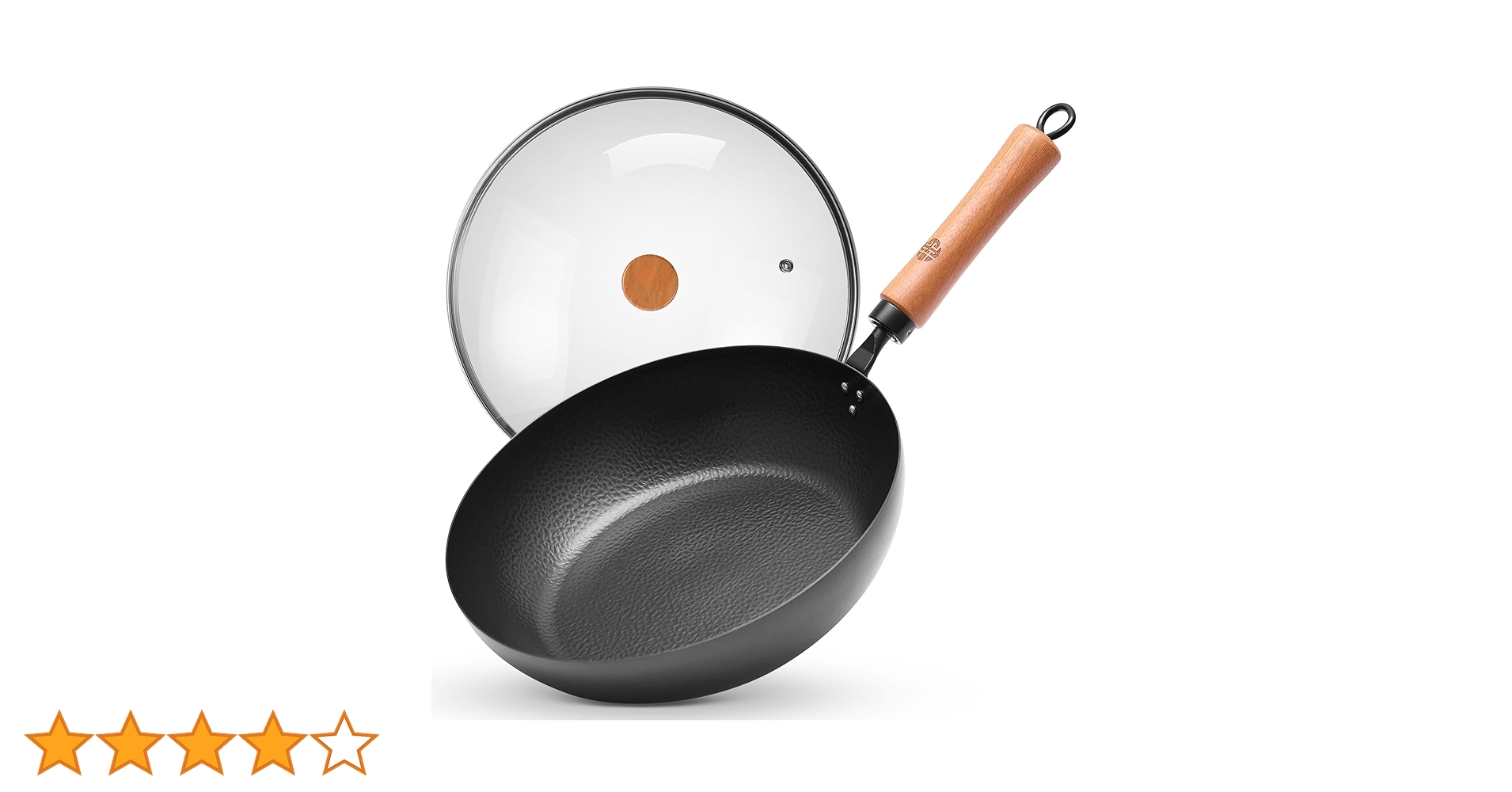 Amazon | WANGYUANJI 深型フライパン 鉄製フライパン 28cm 深さ